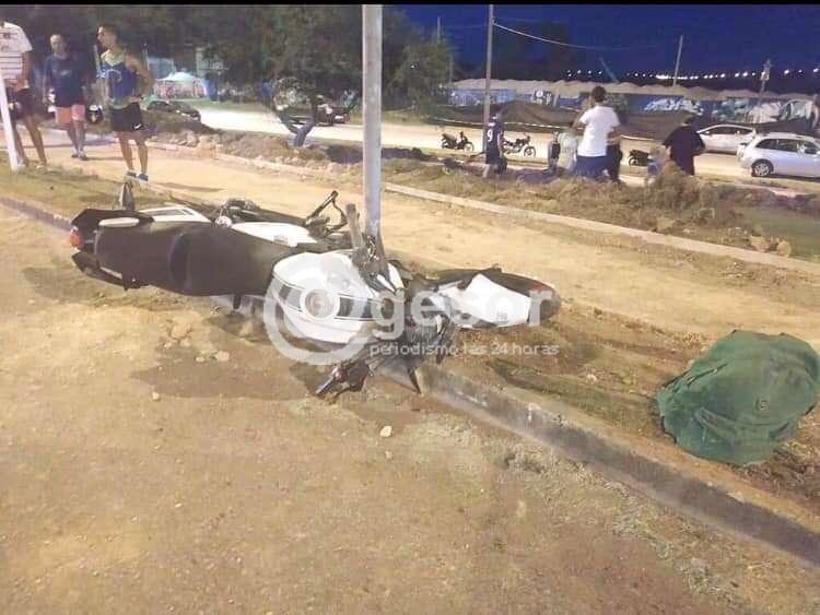 El accidente fatal ocurrió en rambla Luis A Herrera a la altura de calle Joaquín Suárez, en la noche de este viernes.
